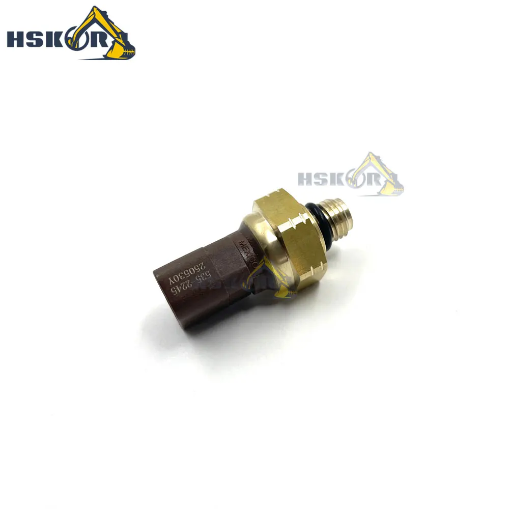 

Датчик давления топлива для двигателя экскаватора 533-2245 C7.1C9C9.3B, совместимый с E320D2 E320GC E312D E330D, датчик давления масла 5332245