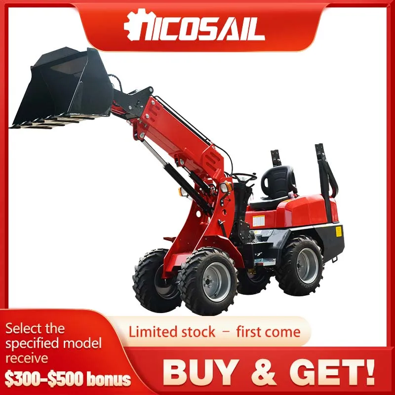

Global best-selling earthmoving machinery small telescopic arm front-end wheel loader for sale