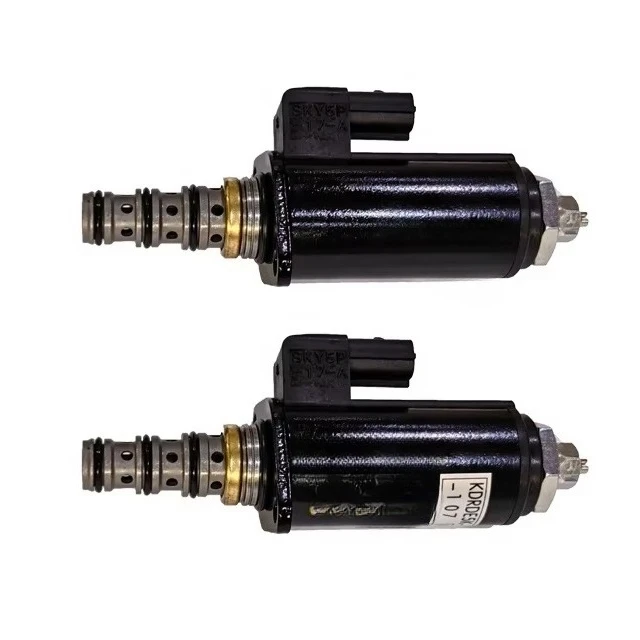 Escavatore Elettrovalvola Idraulica 24v 12v Elettrovalvola di Controllo Bobina 30c50 Elettrovalvola Per Kobelco Hyundai Sany Cat