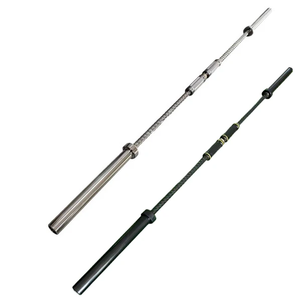Fitness Equipment 20KG 2.2m Adjustable Barbell Bar Power Lifting Sliding Squeeze Barbell Power Barpromote sales