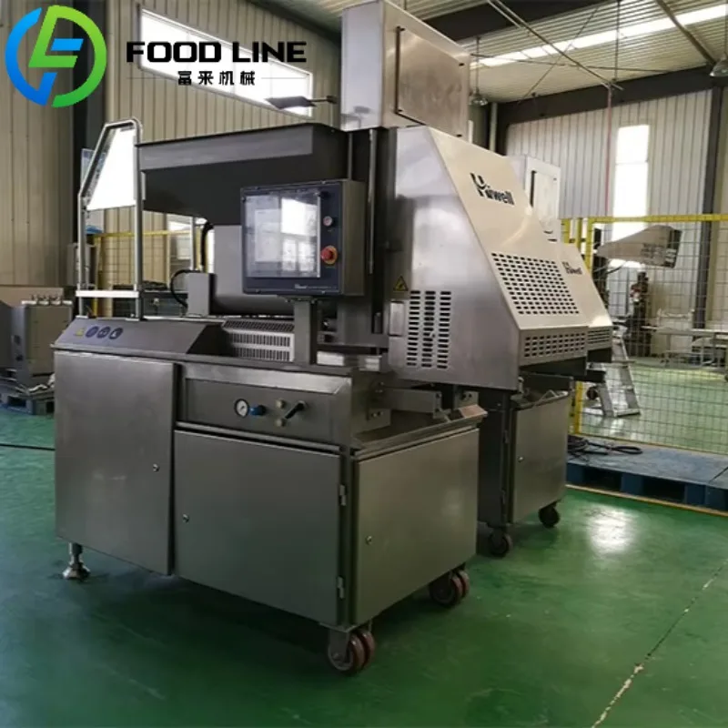 Electric Big Full Automatic Potato Beef Burger Patty Meat Cutlets Molding Forming Making Machine Chicken Nuggets Machine