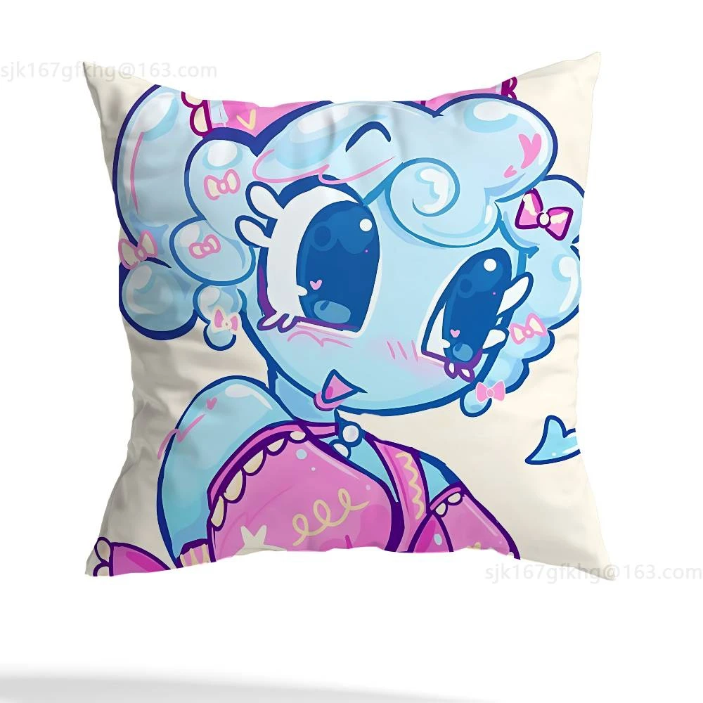 

Чехол для подушки D-Dandys W-World Goob Bassie Astro, защита от пылевых клещей, невидимая молния, шелковистый короткий плюш, чехол для диванной подушки