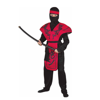 2025 New Arrival Boy Kids Assassin Halloween Dress Up Cosplay Dragon Ninja Warrior Boys Costume