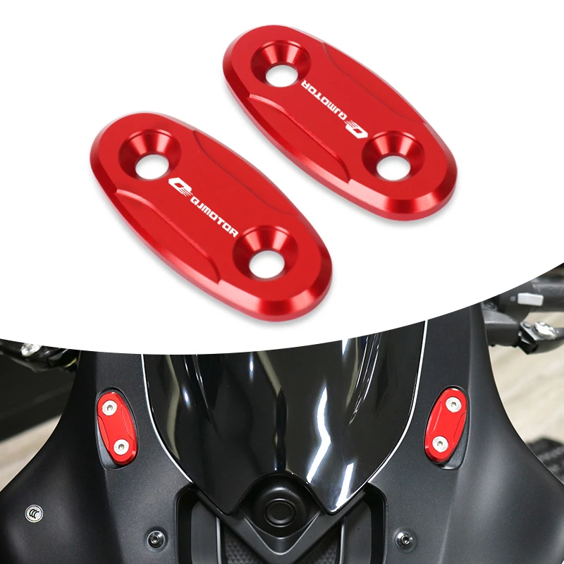 

Зеркала заднего вида для мотоцикла, декоративная крышка сиденья, основание зеркала, подходит для SRK800RR SRK600RS SRK600RR SRK800RS SRK 800RR 600RS