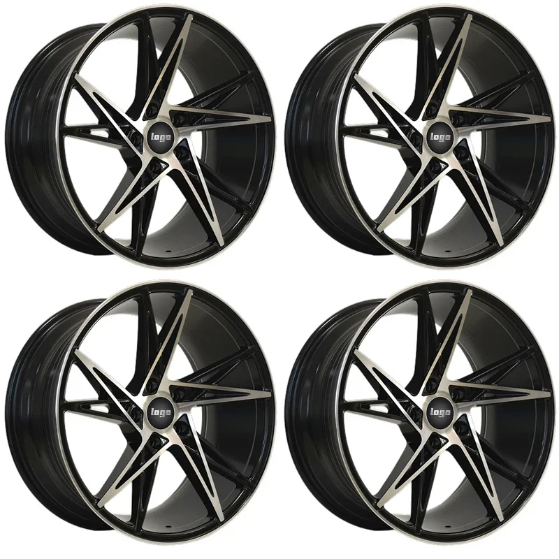 4 pieces/set of OEM designed wheel covers made of forged alloy rims 18, 19, 20, 21, 22 inches, 4*100, 5*112, 5*120,