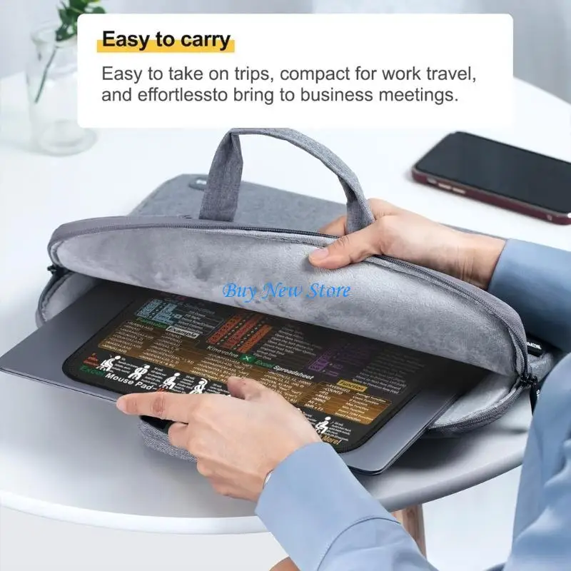 20ce Mini Excels Bàn phím Mats Nonslip Surfaces Hướng dẫn công thức nhanh về năng suất