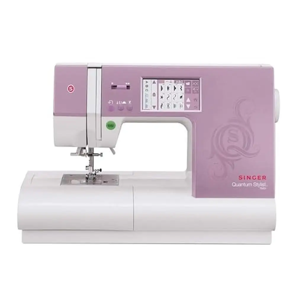 Computerized Sewing & Quilting Machine Kit 1,000 Stitch Applications LCD Screen 13 Buttonhole Styles Metal Frame Stainless Steel