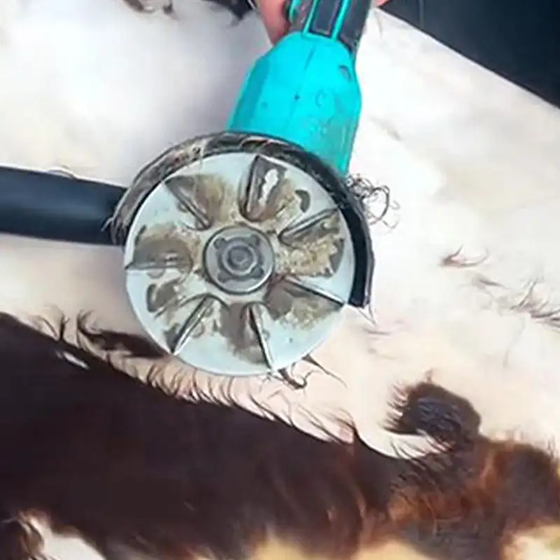 Labor-Saving Pig Hair Remover Scraper Disc Efficent Hair Removal For Farms livestock pigs cows sheep Animal Hair Remover Device