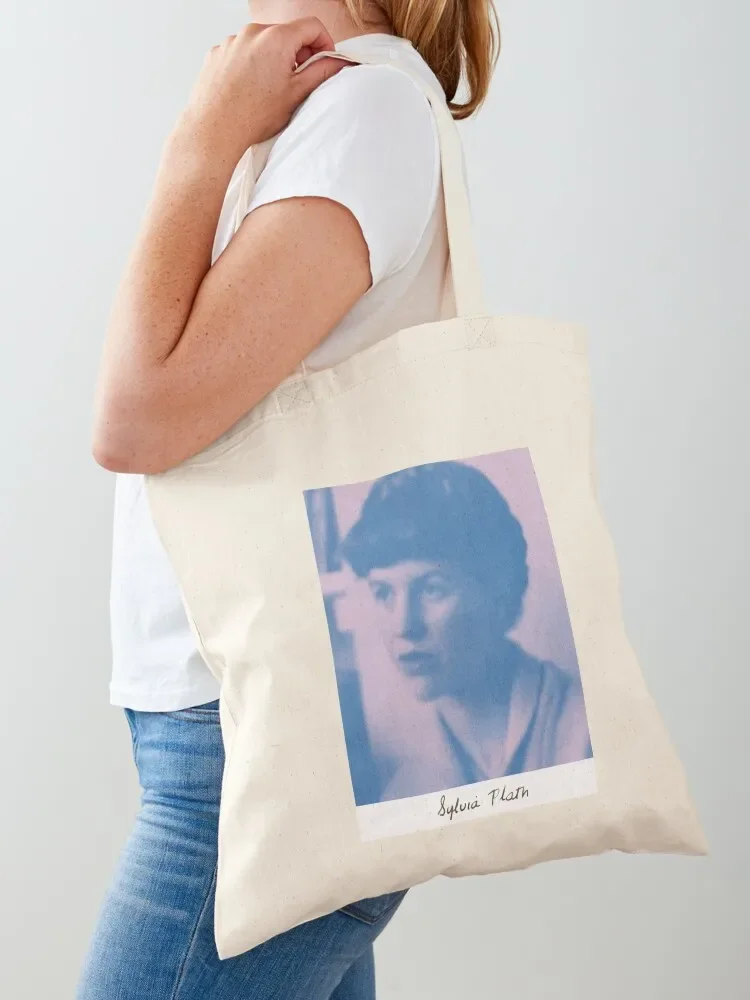 

Inhabited (Sylvia Plath) Tote Bag Women's shopping bag Shopper handbag Women's bags cute tote bag