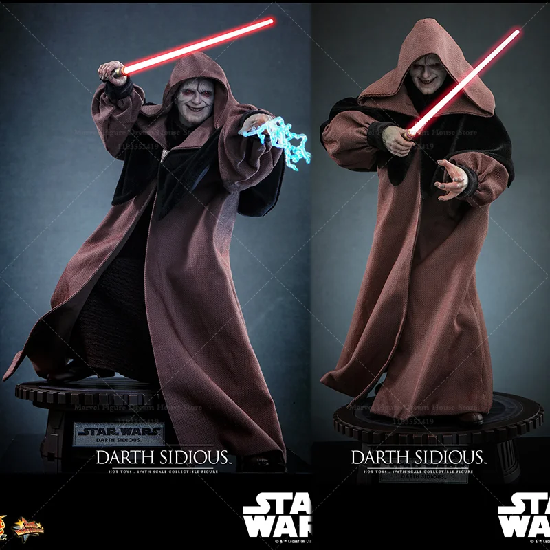 In Voorraad HOTTOYS MMS745 1/6 Schaal Star Wars Darth Sidious Galactic Empire Tyrant 12-inch Volledige Set Action Figure Mannelijke soldaat