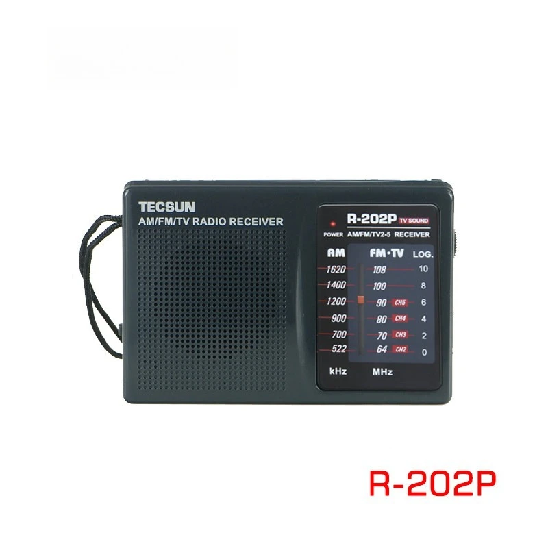 

R-202P Digital Demodulation Mechanical Tuning Pocket FM AM TV Audio Campus Radio
