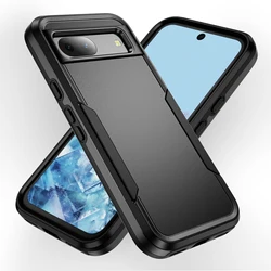 Hybrid Rugged Armor Shockproof Phone Case For Google Pixel 6 7 8 9 10 Pro XL 6A 7A 8A 9A Soft TPU Frame Hard Plastic Back Cover