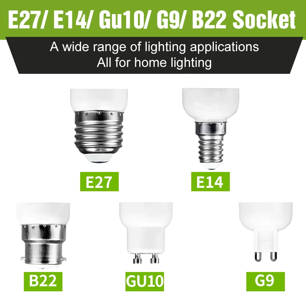 

LED Bulb E27 Corn Lamp E14 Ceiling Light GU10 Chandelier Bulbs B22 Indoor Lighting G9 3W 5W 8W 10W 12W 15W For Home Bedroom 220V
