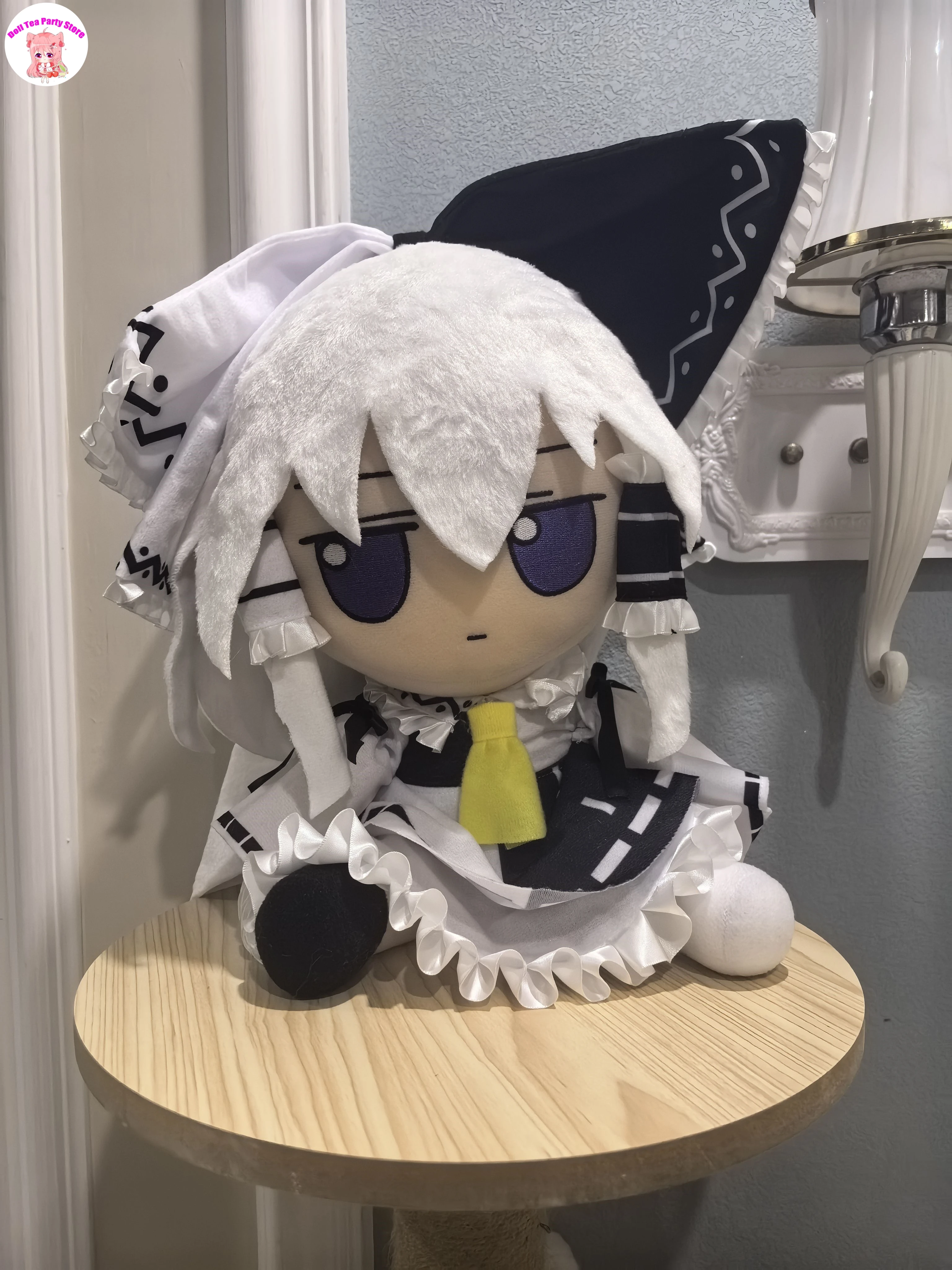 

Anime Hakurei Reimu Touhou Project Fumo Doll Plush Stuffed Sitting Posture Toys 30CM Cute Dress Up Pillow Xmas Birthday Gift