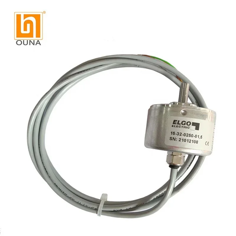 

Photoelectric rotary incremental encoder sensor pulse output signal solid shaft high precision ELGO