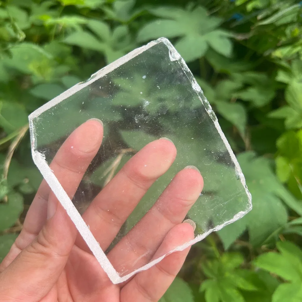

1Pc Melt Quartz Crystal Slice- Home Decor, Decorative Ball, Home & Office Decor Accessory, Party Favor, Gift Item