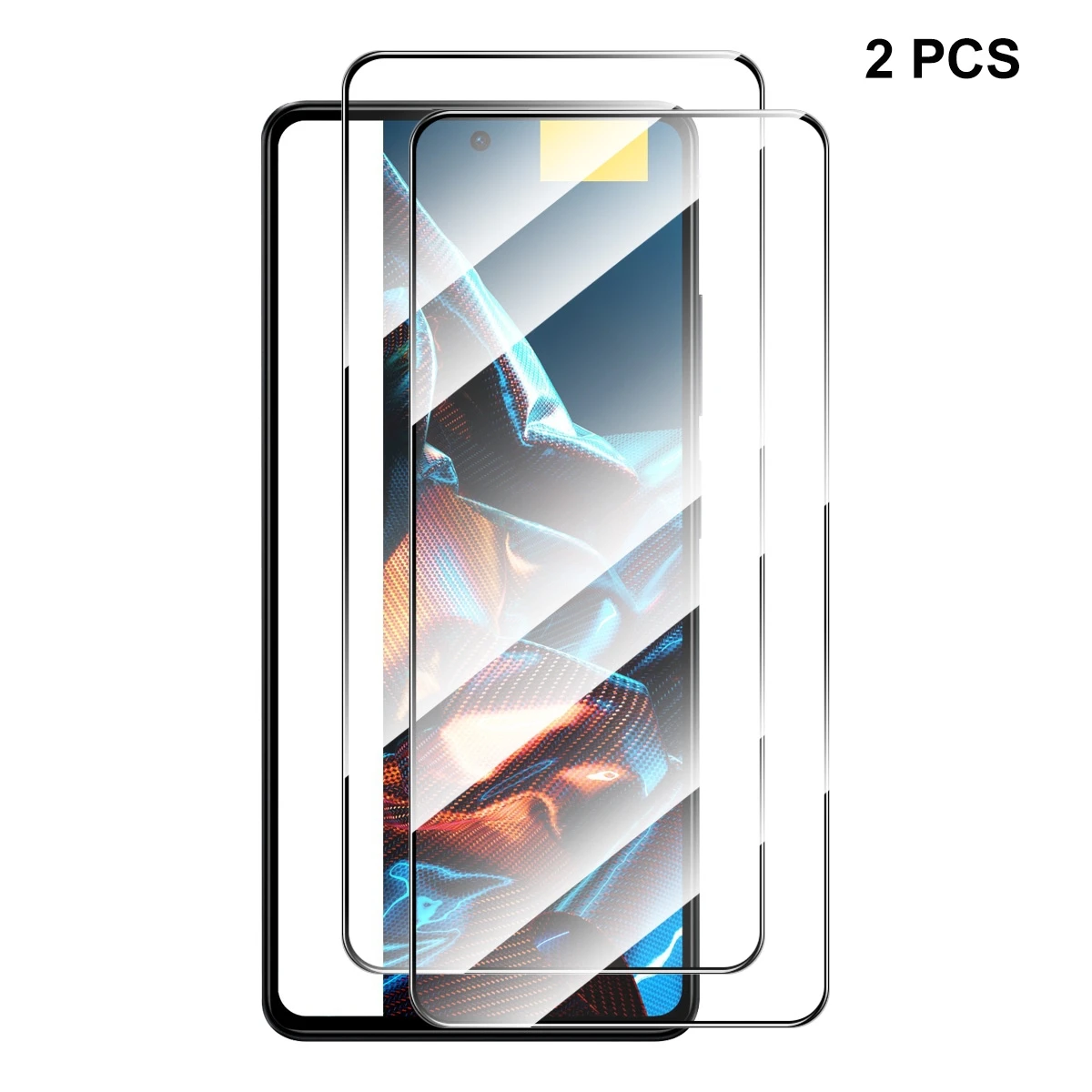 Full Coverage Tempred Glass For Poco X5 Protective Film Screen Protectors with Camera Lens for Xiaomi Poco X5 5G/Poco X5 Pro 5G