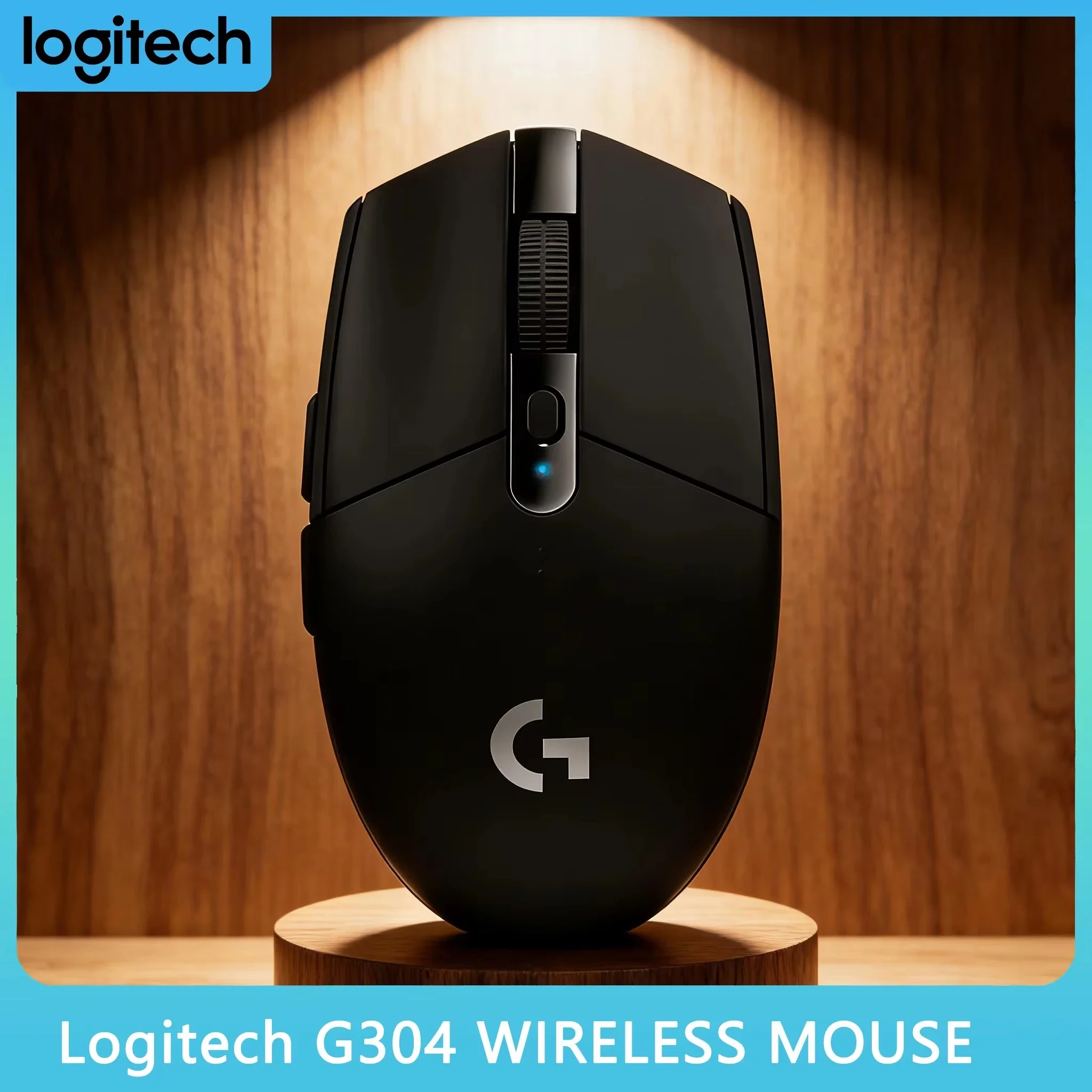 Logitech G304 G102 G203 Leading Wireless Gaming Mouse Lightspeed Tech Hero 12K Sensor for Office PC Laptop Reliable
