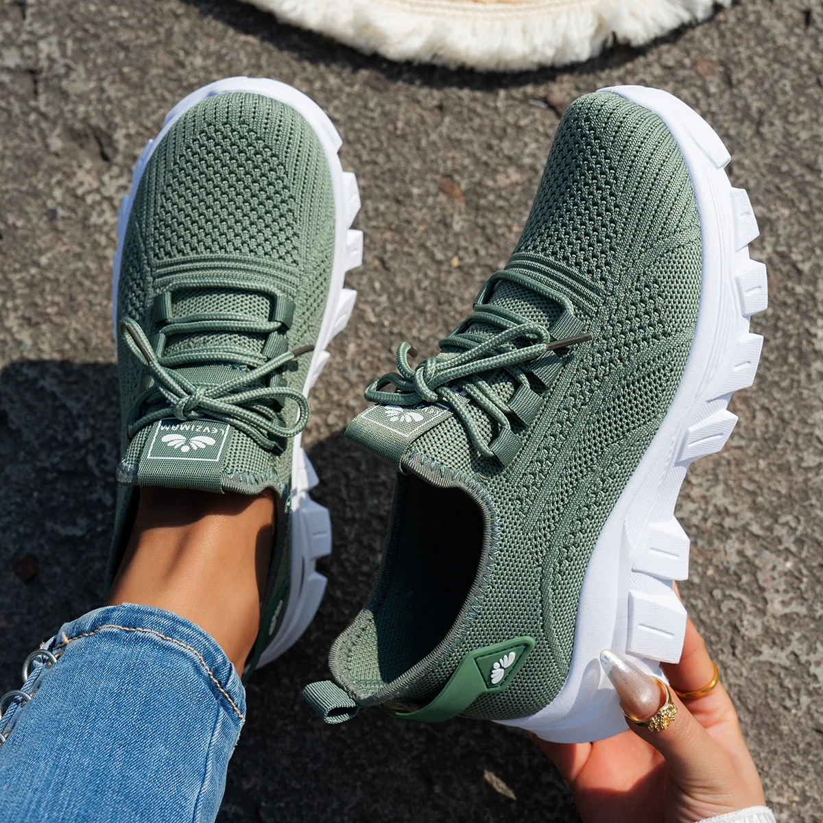 Damskie sneakersy casual, lekk – Women Shoes Qc recenzja i cena