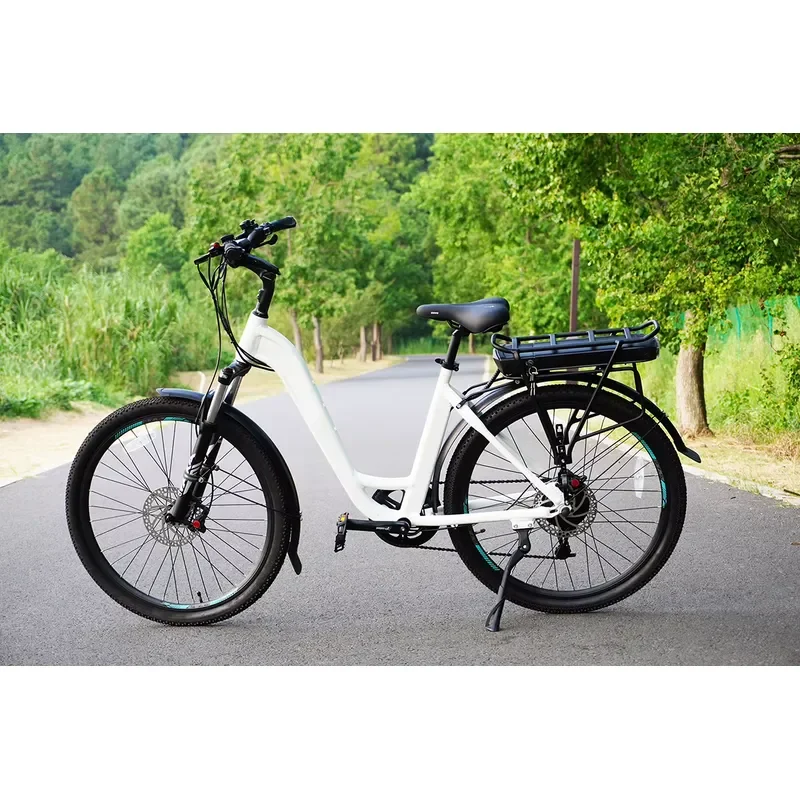 36V 10.4Ah Electric Bike 350W Motor 27.5 Inch Adult E Bicycle Mountain City Commuter Cycling Vehicle for Men Women Outdoor
