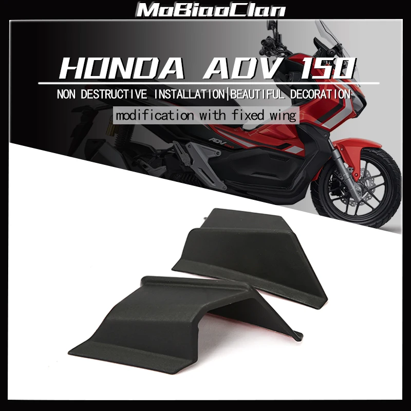 

FOR HONDA ADV150 ADV160 2019 2020 2021 Motorcycle Winglets Accessories Aerodynamic Side Fairings Spoile Cover Protection Guard