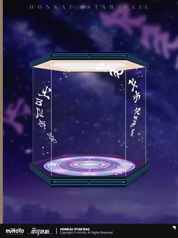 Mihoyo กล่องโชว์ทำมือ Fuxuan, kado ulang tahun เครื่องประดับอนิเมะคอสเพลย์งานทางการของ mihoyo