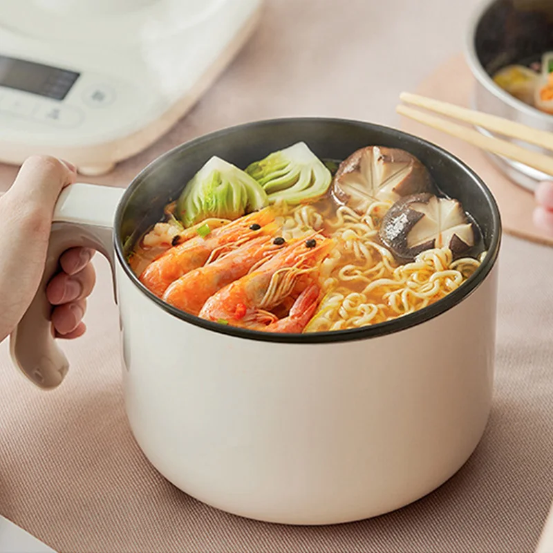 1.6L Mini Electric Cooker Non-stick Cooking Home Hot Pot Steamer Hot Pot Multifunction Electric Cooker for Dormitory Cooker 220V