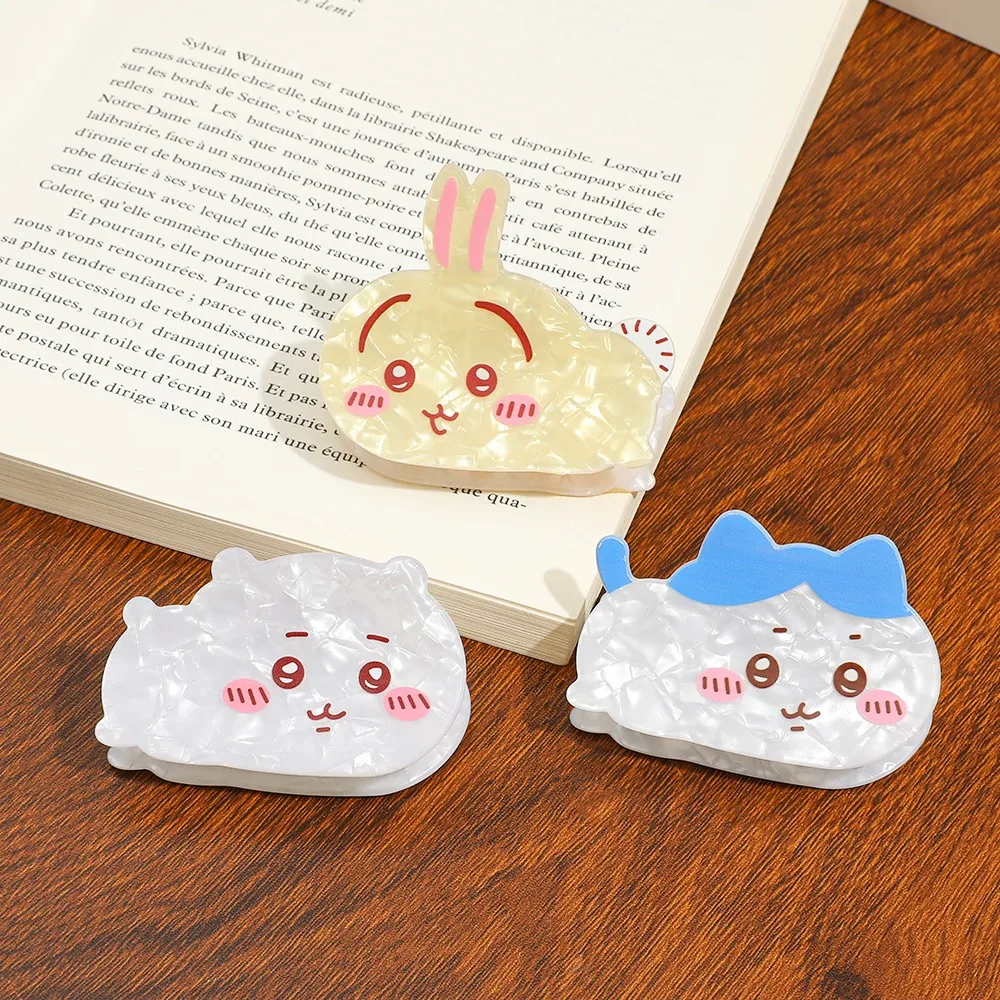 

Набор из 3 очаровательных модных заколок для волос в виде кроликов - милые, декоративные, универсальные, стильные зажимы для волос, забавные заколки для укладки