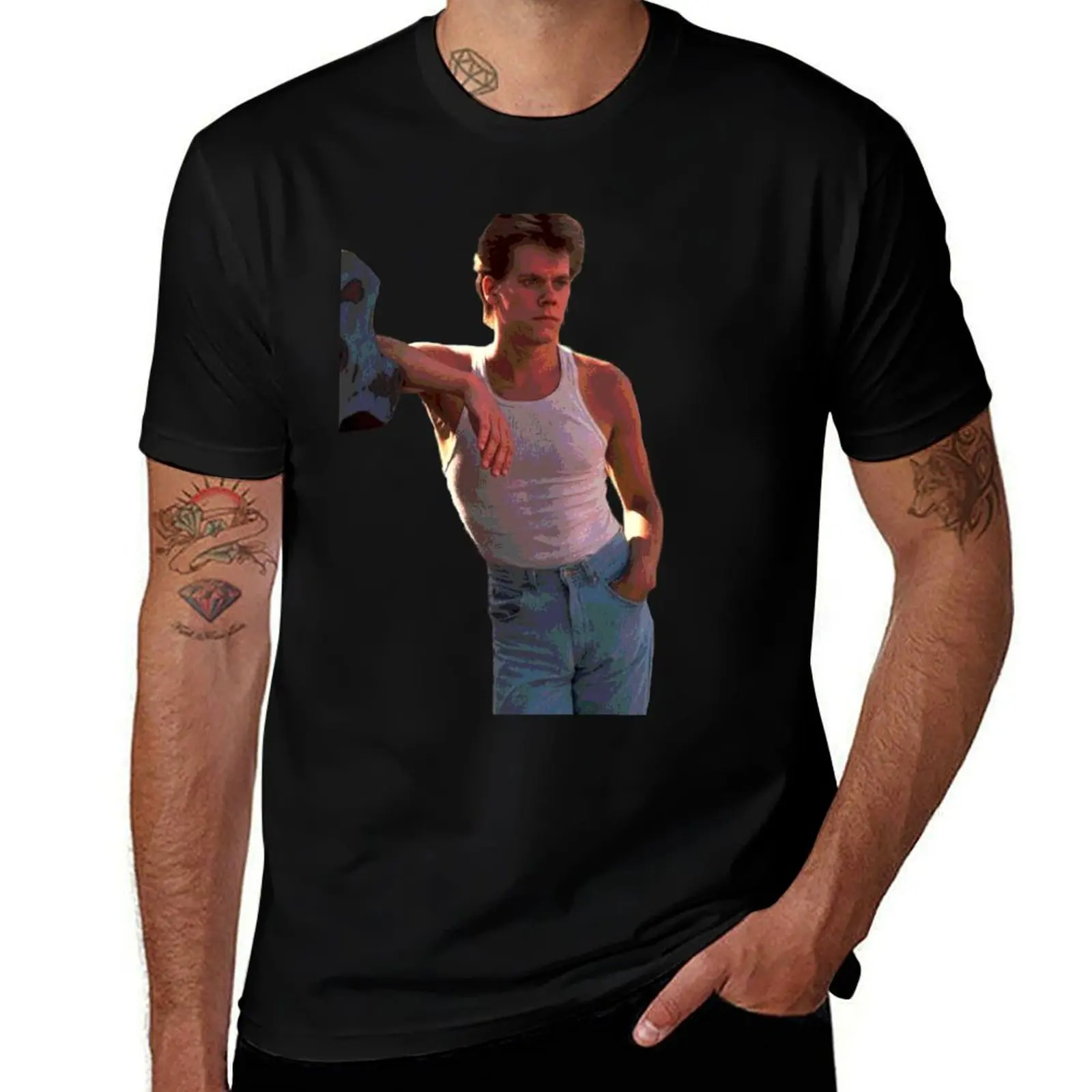 

Footloose - Kevin Bacon T-Shirt Casual Daily Graphic Tee