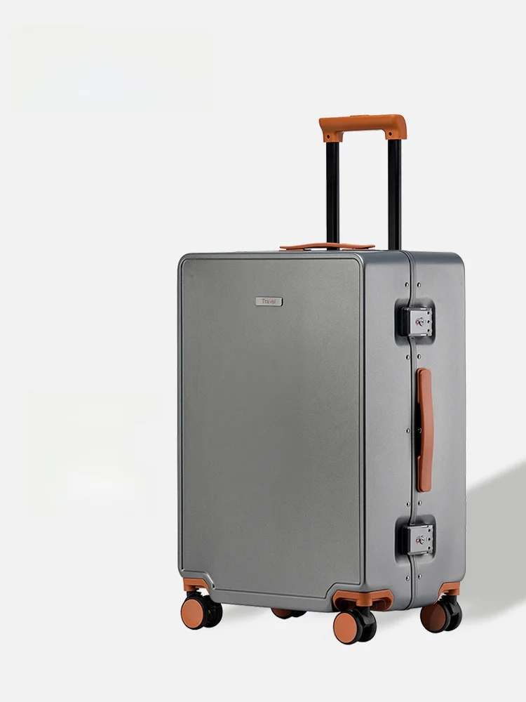 

Lulu Bear Multi-Functional Large Capaci Travel Suitcase Aluminum Frame Password Boarding Pull Rod Box Men's Lage 2025 Ne...