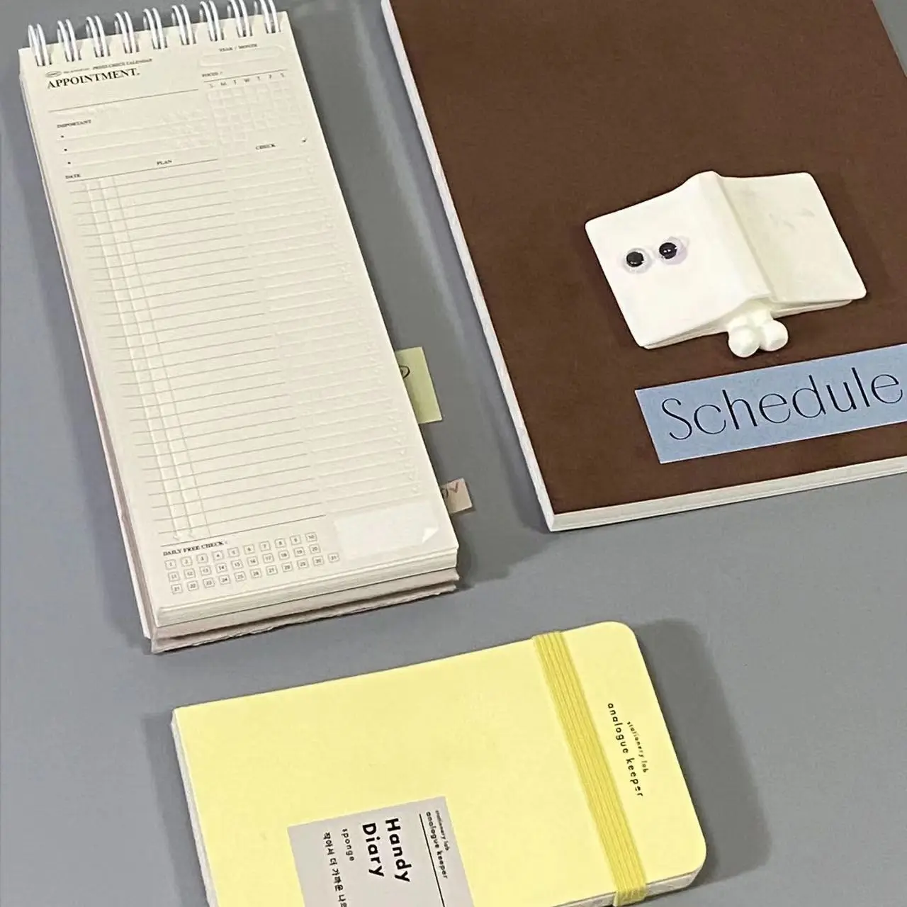Notebooks Calendar Agendas 2024 Planner Notepad Self-Discipline Book Check TO DO List Pad Time Management Handbook Schedule