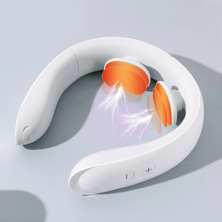 

Multifunction Smart Wireless Neck Shoulder Back Cervical Massager Deep Tissue Kneading Portable Neck Massager