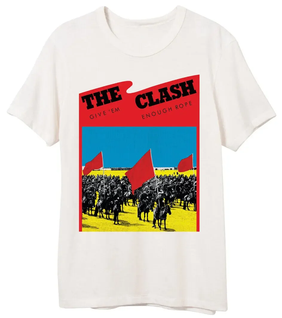 Give \'Em Enough Rope The Clash T-Shirt Combat Rock London Calling Sandinista!