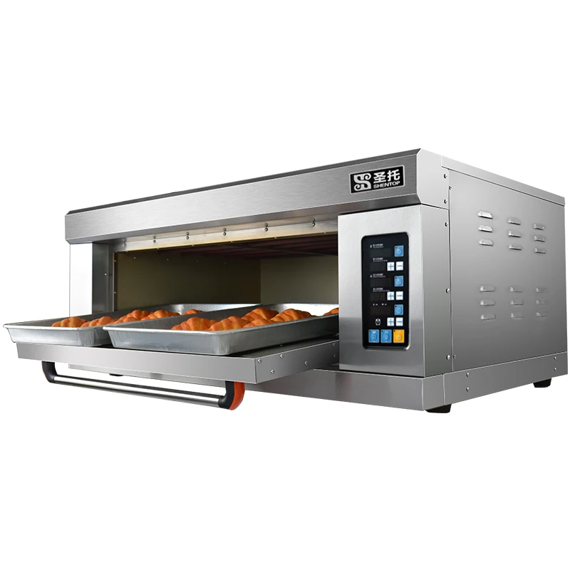 All-in-one configuration Bread Bakery Machine Industrial Design bread bakery oven Professional Baking Electric Deck Oven