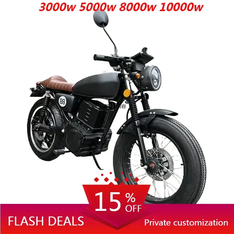 

XILI 2025 Latest Electric Retro Motorcycle Racing 3000w Scooter Electric Adult Super Endurance New Energy Urban Off-road