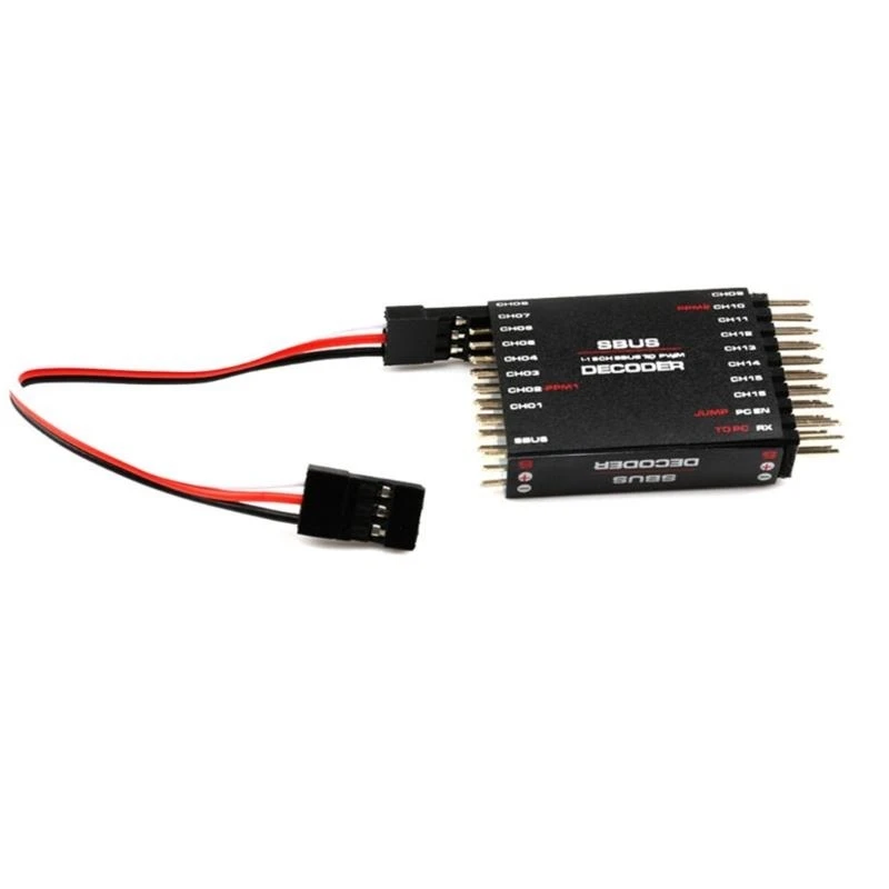 SBU's naar PWM/PPM Decoders 16 -kanaals PWM -converter voor Futaba Frsky zenders Remote Control Accessoire