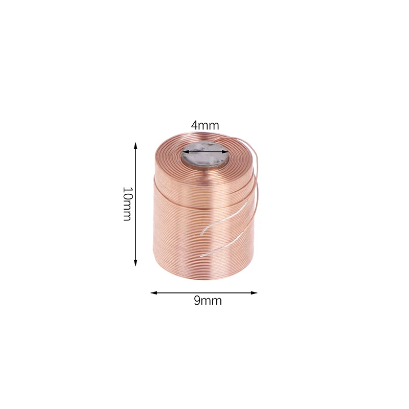 Pure Copper Magnetic Levitation Coil 9*10MM Cylindrical Copper Coil Electromagnetic Accessories