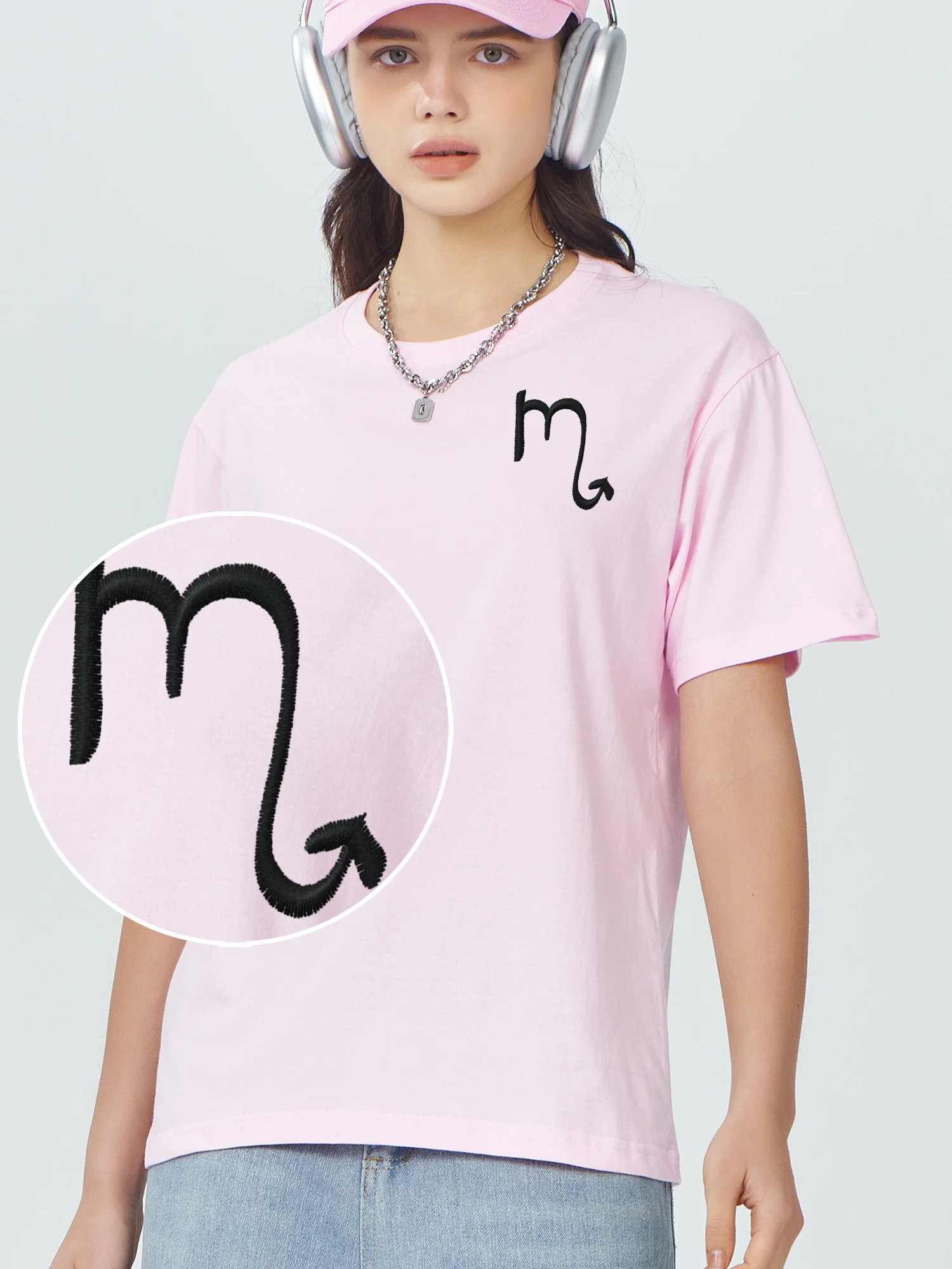 

Scorpio Embroidered Tshirt 100% Cotton Embroidery T-Shirts Scorpio Funny Shirt Sale Printing High Quality Short Sleeve Clothing