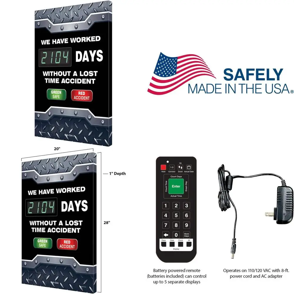 

Day 2 Digital Safety Scoreboard: Achieved Consecutive Days Without Incident - Green Safe/Red Accident