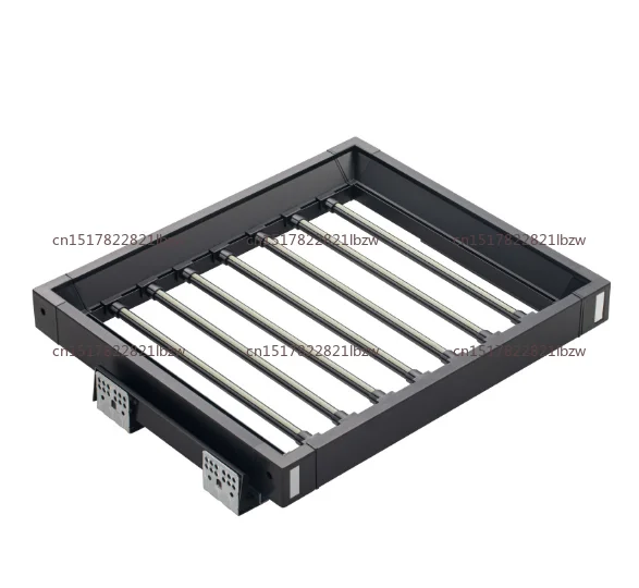 Invisible Retractable Damping Slide Rail Pull Out Pants Hanger Clothes Drying Rack For Balcony Above Washing Machine