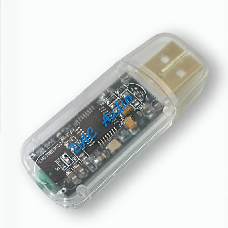USB External Sound Card PCM2706+ES9023 AudioHifi Audiophile Cell Phone OTG Portable DAC Decoder