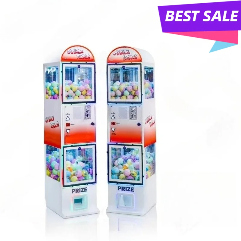 آلة كبسولات غاشابون مخصصة تعمل - مراجعة Prize Capsule Toy Machine وسعره