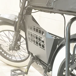 super ebike basket s1s2 storage basket stainless steel middle box frosted baking paint super73 modification parts accessories