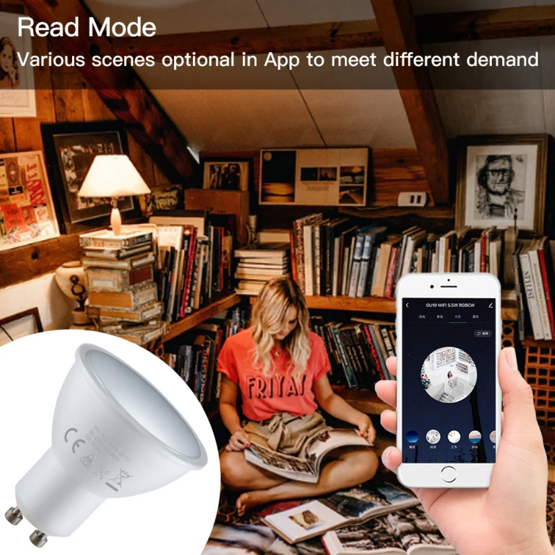 

Tuya Zigbee/WIFI Smart Light Bulb GU10/GU5.3/MR16 RGB Dimmable LED Lamp 5W Smart Life Spotlight Control Via Alexa Google Home