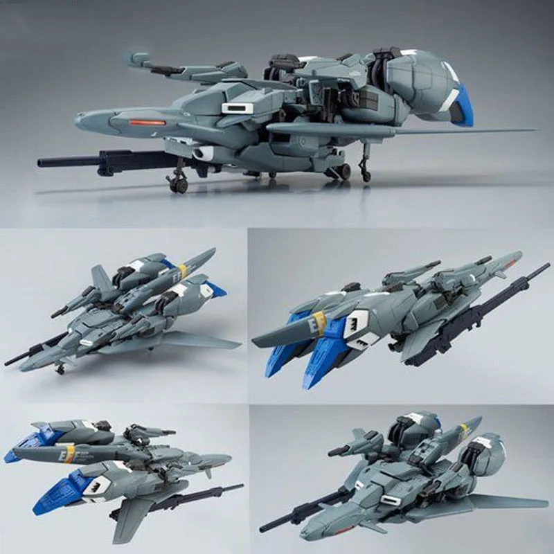 Bandai Original MG Z Plus A1 MSZ-006A1 1/100  Anime Action Figure Assembly Model Toys Collectible Model Ornaments Gifts For kids