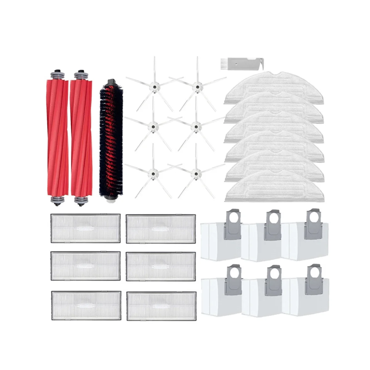 

vacuum cleaner parts For S7 MaxV Plus S7 MaxV Ultra G10S Pro Hepa Filter Dust Bag Cleaning Rolling Brush Main Side Brush Parts