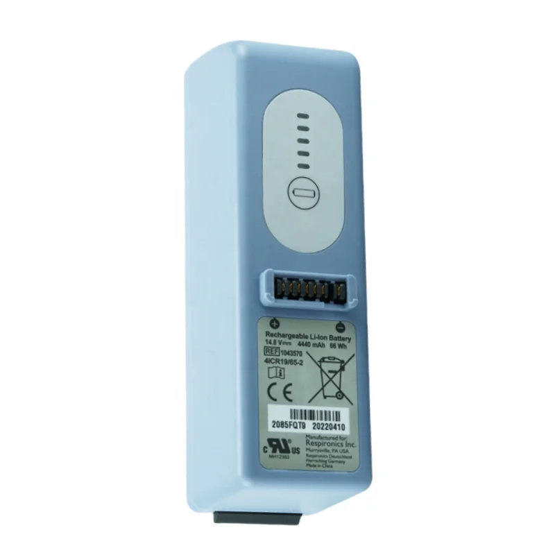 

Аккумулятор повышенной емкости 6800 мАч для Trilogy 100 Breathe, Respireonics Trilogy, T70 Cough Assist, Ventilateur Trilogy 100