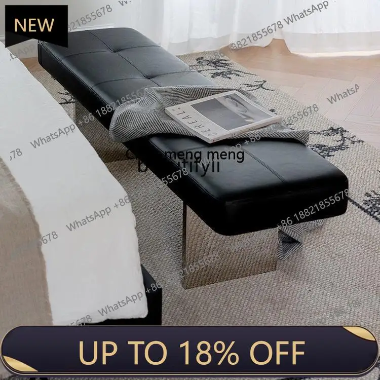 

P178 Vintage Style Solid Wood Bed End Stool for Home Entrance, Bedroom Bedside Stool, Living Room Sofa Stool