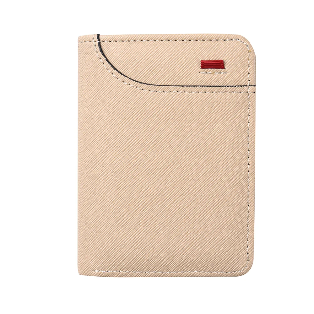 1pc Herren Minimalismus Pu Leder Kreditkarten geldbörse, Herrenmode weichen dünnen ID-Karten halter, schlanke kleine Karten etuis Inhaber – Detail 14
