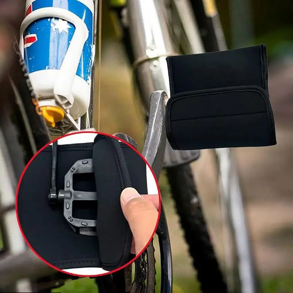 

2pcs Neoprene Bicycle Pedal Cover Waterproof Scratch Resistant Protective Cover Durable Dustproof Pedal Pad Protection